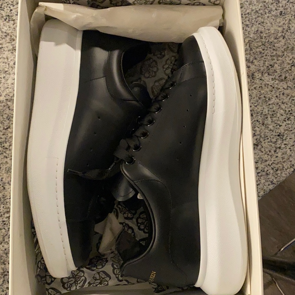 Black Alexander McQueens Size 11